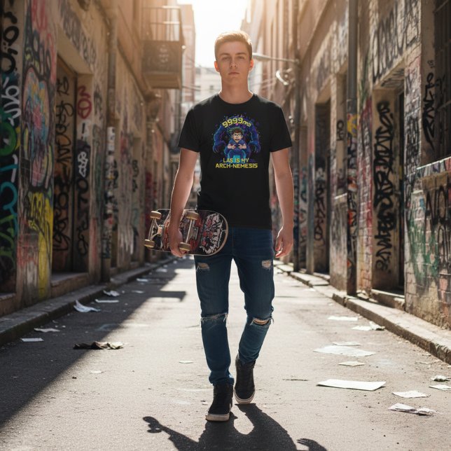 Lag Is My Arch-Nemesis Funny Gamer T Shirt (Skapare uppladdad)