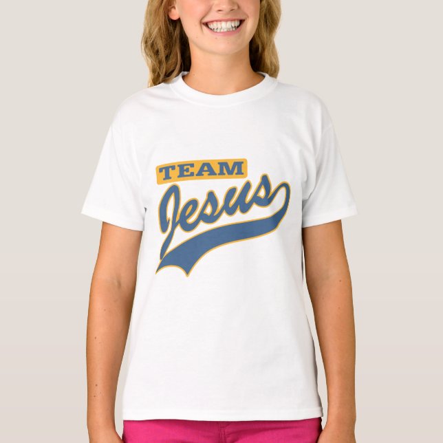 Lag Jesus Tee Shirt (Framsida)