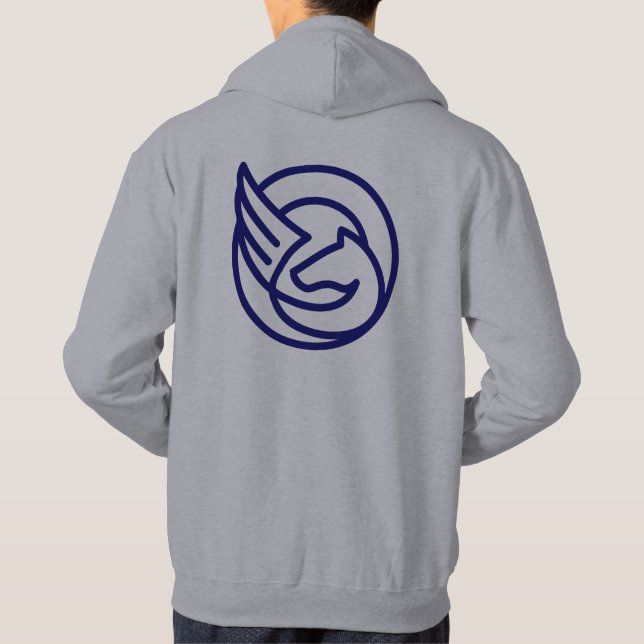 lag, korp-hora hoodie (Baksida)
