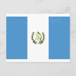 Låg kostnad! Guatemala Flagga Vykort