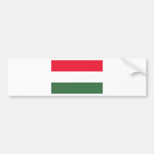 Låg kostnad! Ungern Flagga Bildekal