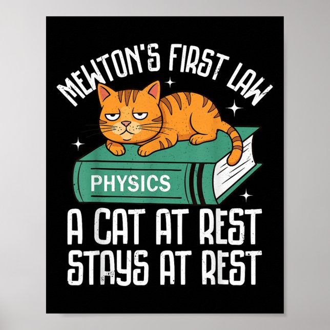 Lag Lag Lundny Kat Lärare Nerd Manar Kvinnor Poster (Framsidan)