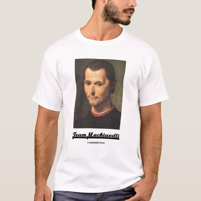 Lag Machiavelli T-shirt (Framsida)