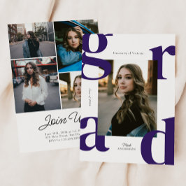 Lag Modern Class of 2024 Studenten-inbjudan Inbjudningar