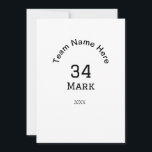 lag namn lägg till spelare namn date sport manar inbjudningar<br><div class="desc">utformning</div>