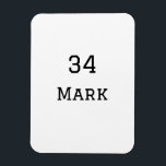 lag namn lägg till spelare namn date sport manar magnet<br><div class="desc">utformning</div>