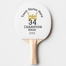 lag namn lägg till spelare namn date sport manar pingisracket