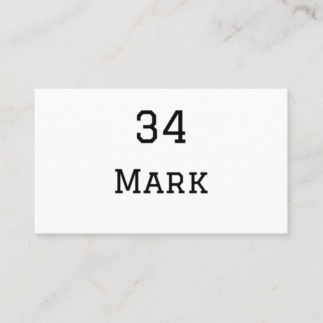 lag namn lägg till spelare namn date sport manar visitkort (Framsida)