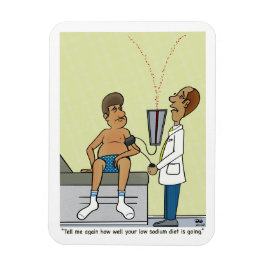 Låg natriumhalt magnet