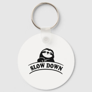 LÅG NEDÅT SLOTH NYCKELRING