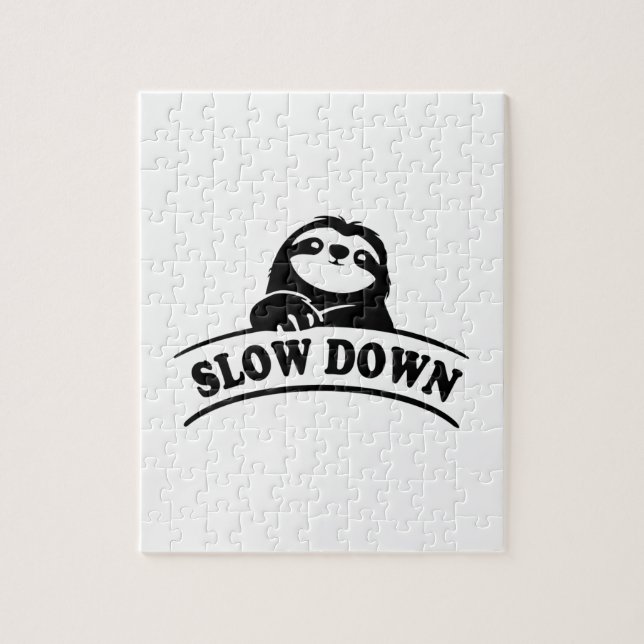 LÅG NEDÅT SLOTH PUSSEL (Vertikal)