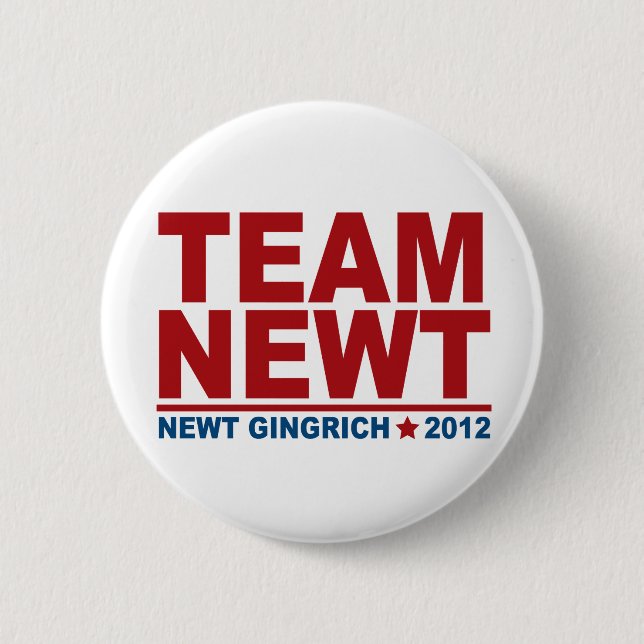 Lag Newt Gingrich 2012 Knapp (Framsida)