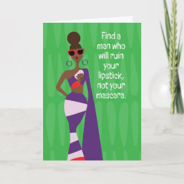 Låg nyckel-behandling - Hitta en man som kommer at Tack Kort