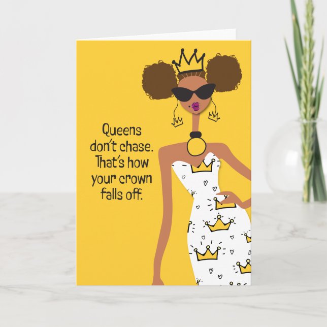 Låg nyckel-terapi - Kön går inte Tack Kort (Framsida)