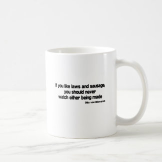 Lag- och korvcitationstecken kaffemugg
