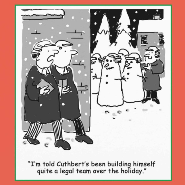 Lag- och rättstest jul helgkort (Skapare uppladdad)