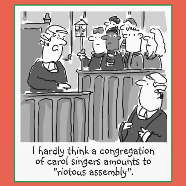 Lag- och rättstest jul helgkort (Skapare uppladdad)