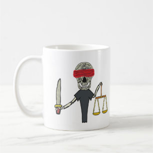 Lag och rättvisa kaffemugg