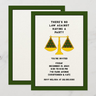 Lag Office-Julfest Inbjudningar