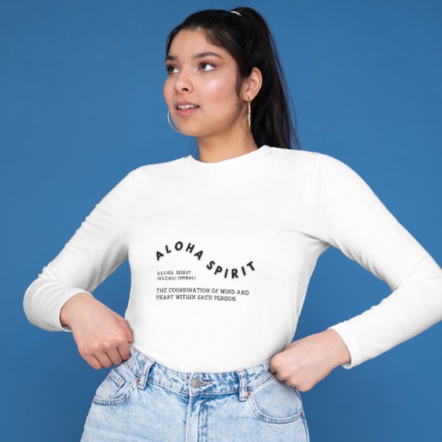 Lag om Aloha Spirit Hawaii Surfer Vacation Shirt T (Aloha Spirit Shirt)