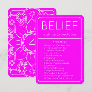 Lag om Attraktion Belief Abraham Hicks Card Inbjudningar