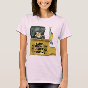 Lag om Attraktion Tecknad domare T Shirt