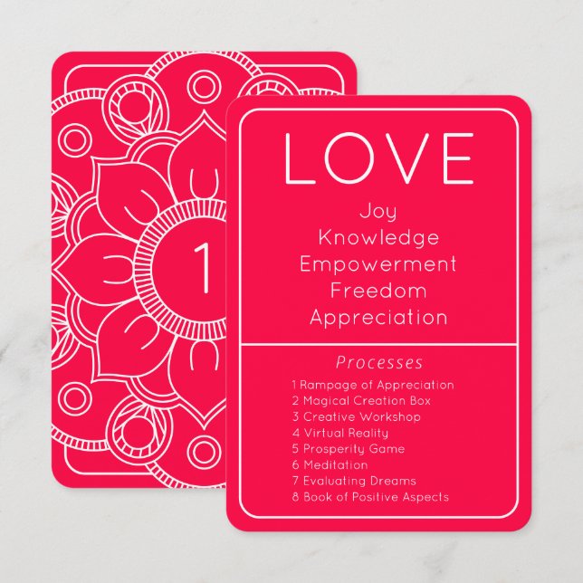 Lag om  om miljövägledning i Attraktion Kärlek Inbjudningar (Fram/baksida)