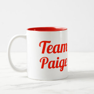 Lag Paige Två-Tonad Mugg