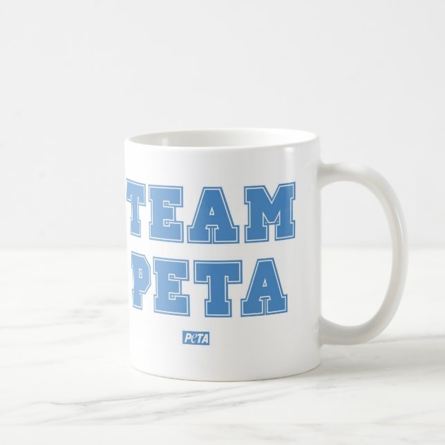 Lag PETA Kaffemugg (Höger)