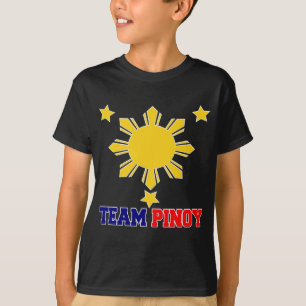 Lag Pinoy 3 stjärnor och en sol Tee