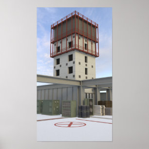 Låg Poly CSGO-kartaVertigo Poster