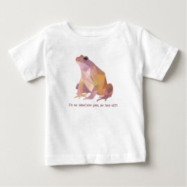 Låg Poly Groda “Jag är en absolut pärla” T Shirt