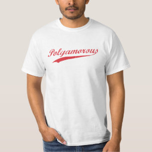 Lag Polyamory Polyamorous och stolt T-shirt