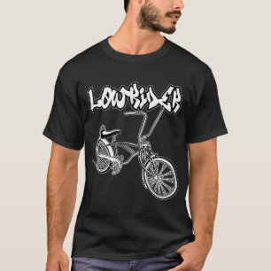 Låg rider-cykel För manar. Chicano Cholo Lowrider T Shirt
