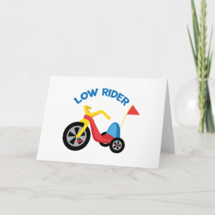 Låg rider kort