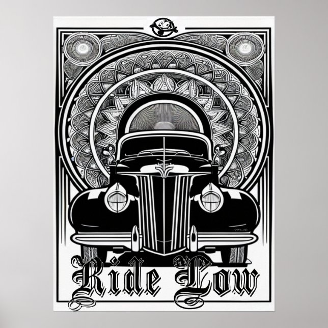 Låg rider Ride-nivå Poster (Framsidan)