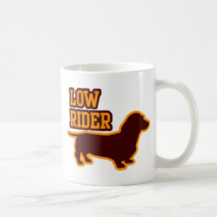 Låg ryttare kaffemugg