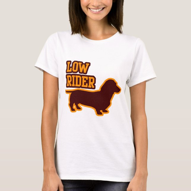 Låg ryttare tee shirt (Framsida)