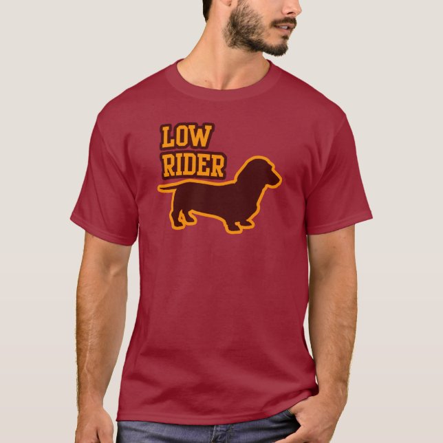 Låg ryttare tee shirt (Framsida)