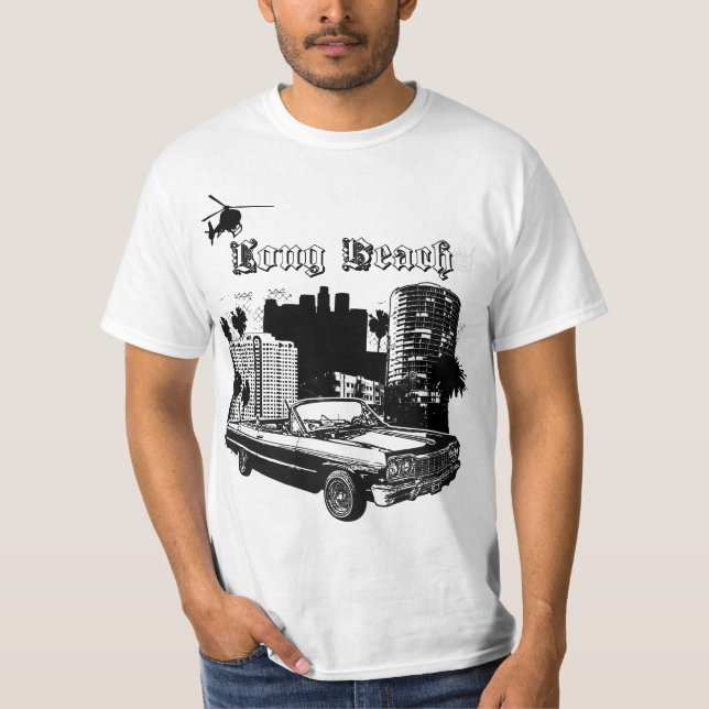 Låg ryttareT-tröja T-shirt (Framsida)