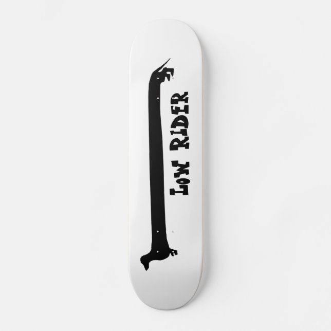 Låg ryttaretax skateboard bräda 21,5 cm (Framsida)