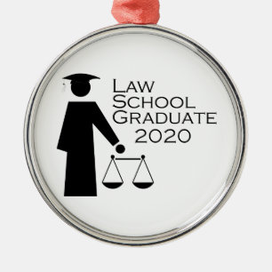 Lag School Student 2020 Julgransprydnad Metall