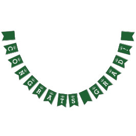 Lag School Studenten Gratulerar Bunting Flaggor