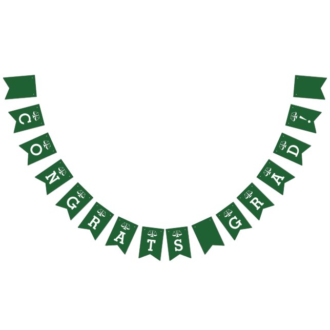 Lag School Studenten Gratulerar Bunting Flaggor (Alla)