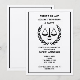 Lag School Studentfest Inbjudningar