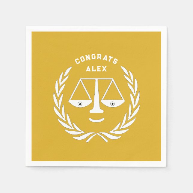 Lag School Studentfest Pappersservett (Framsidan)