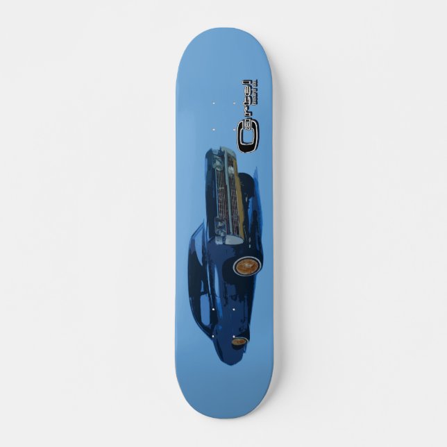 Låg skateboard. old school skateboard bräda 18 cm (Framsida)