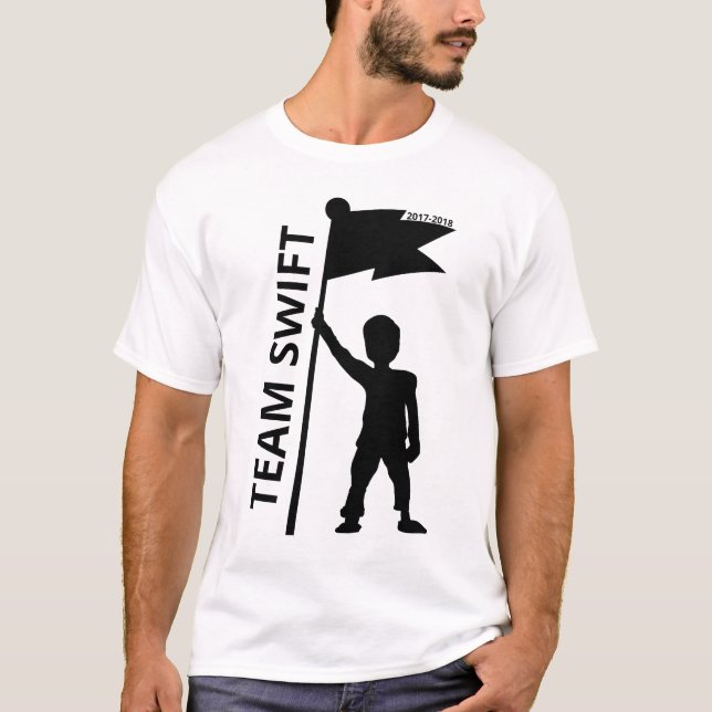 Lag snabb 2017-2018 tee shirt (Framsida)