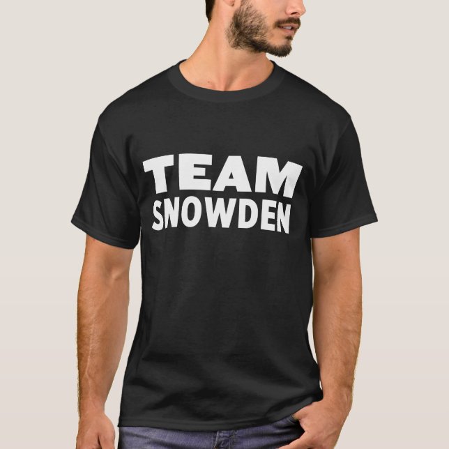 Lag Snowden Tee Shirt (Framsida)