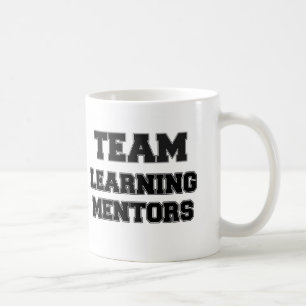 Lag som lärer mentorer kaffemugg